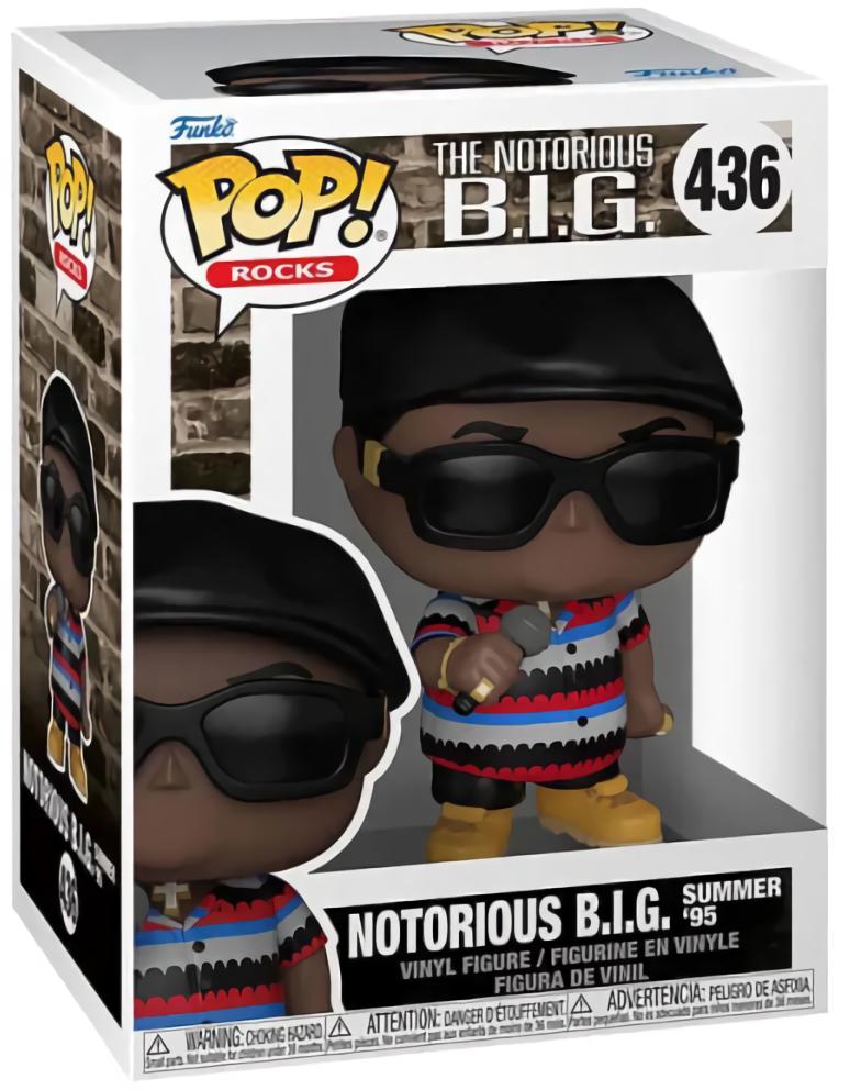 (EU) Фигурка Funko POP! Rocks: Notorious B.I.G. Summer '95 (436)