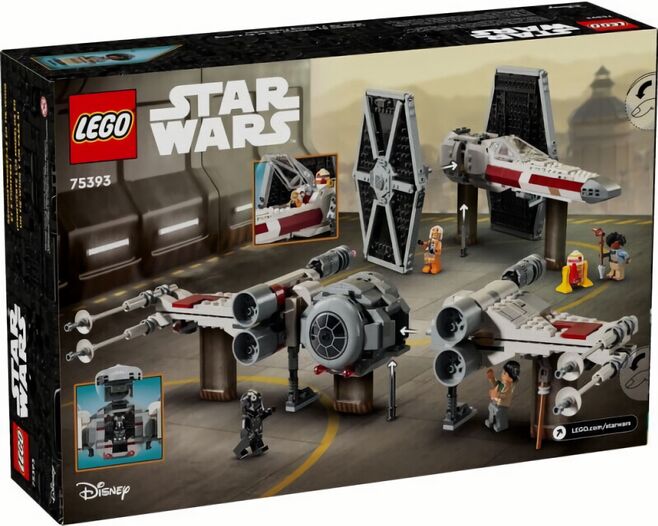 (EU) Конструктор LEGO Star Wars Истребитель и гибрид X-Wing (75393)