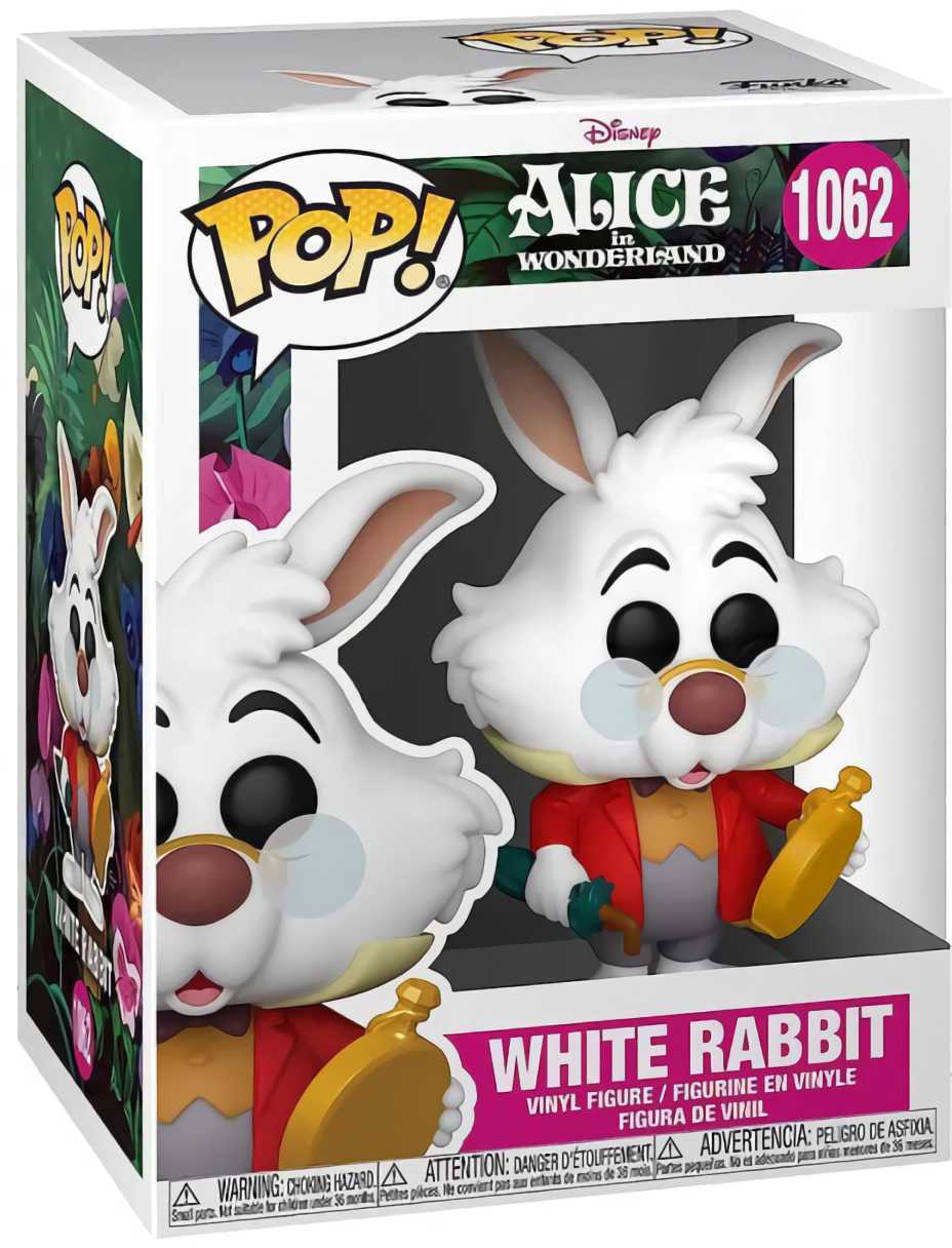 (EU) Фигурка Funko POP! Disney Alice in Wonderland: White Rabbit (1062)
