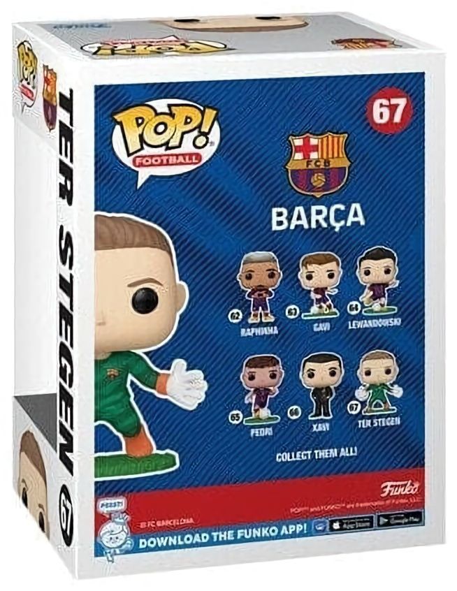(CN) Фигурка Funko Pop! Football: Barcelona - Marc-André ter Stegen (67)