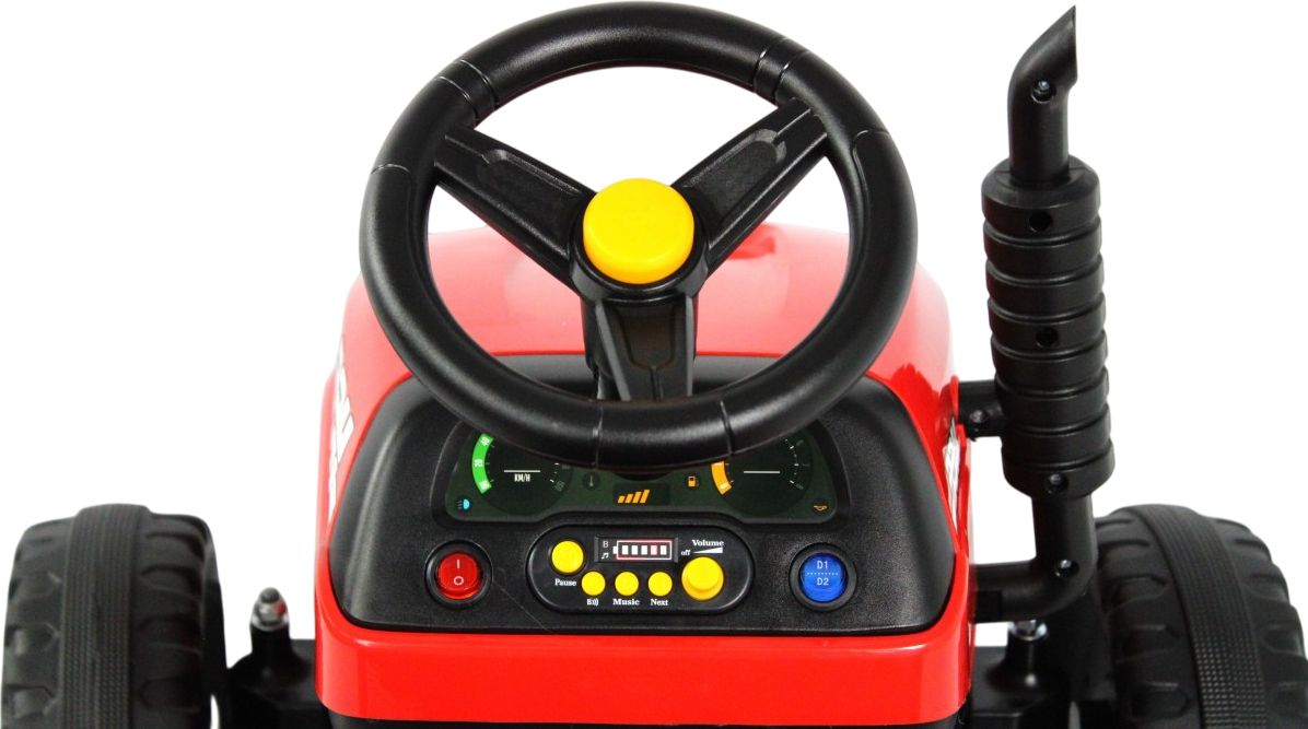 Детский электромобиль RiverToys K111KK красный