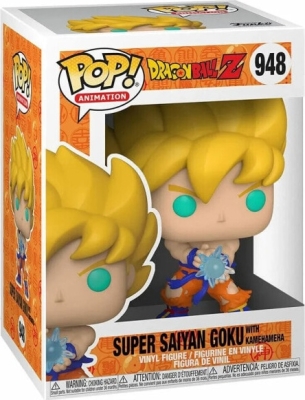 (EU) Фигурка Funko POP! Animation: Super Saiyan Goku with Kamehameha (948)