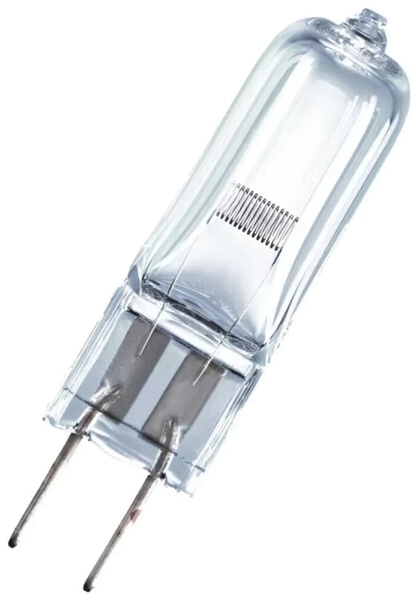 (EU) Аксессуар для проектора Osram 64633 HLX (XENOPHOT) Галогенная лампа 150W 15V G6.35 5600 lm , Прозрачный
