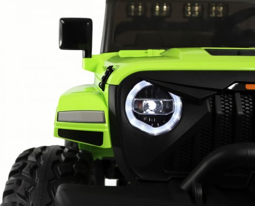 Детский электромобиль Jeep A222AA зеленый