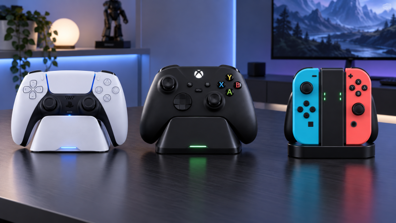 Зарядная станция для геймпадов — как выбрать для DualSense, Xbox и Joy-Con