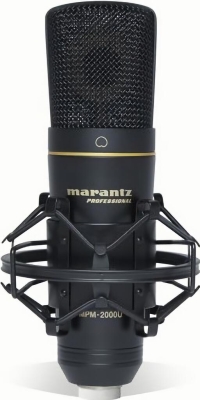 (EU) Студийный конденсаторный микрофон Marantz MPM-2000U, USB, кардиоидный