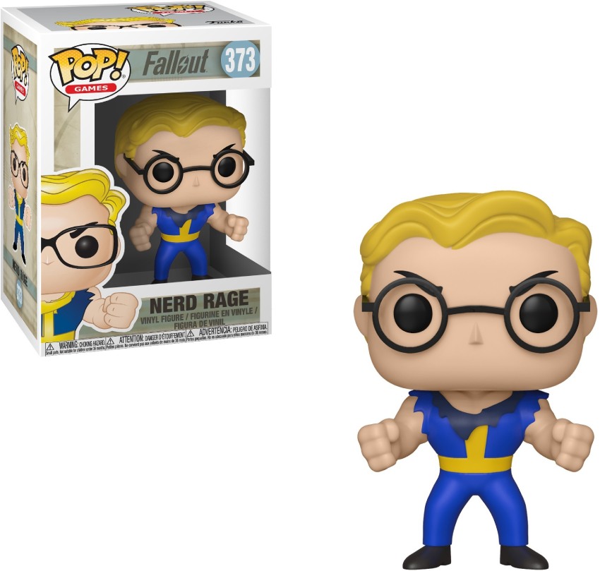 Фигурка Funko POP! Vinyl: Games: Fallout: S2 Vault Boy Nerd Rage (33991)