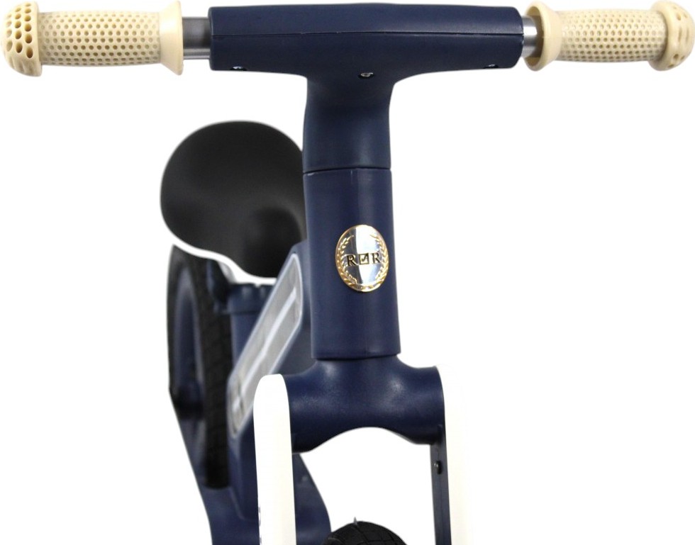 Детский беговел RiverToys (HB-003) сине-(белый)