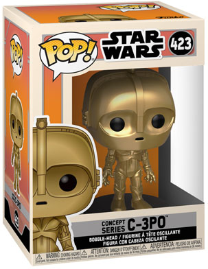 Фигурка Funko POP! Bobble: Star Wars: Concept series: C3PO (50110)