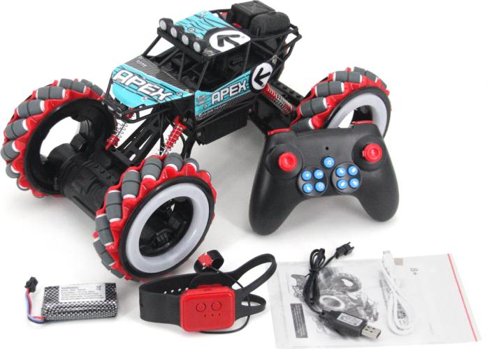 Радиоуправляемая модель Yearoo краулер (часы + пульт, 1к12) синий  (668-1A-BLUE)