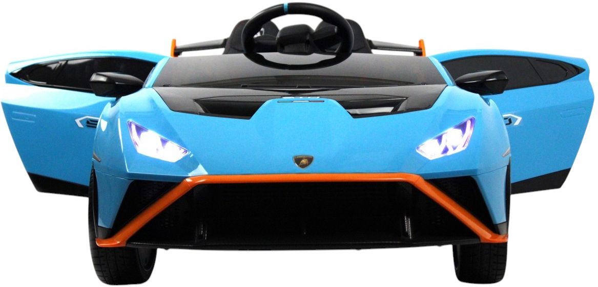 Детский электромобиль RiverToys Lamborghini Huracán STO (E888EE-BLUE) синий