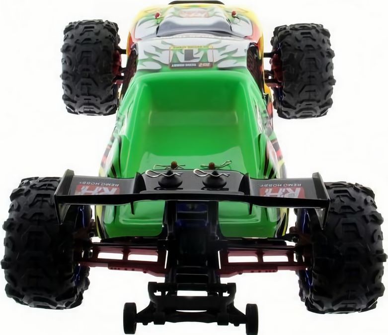 Радиоуправляемая трагги Remo Hobby EVO-R Brushless (зеленая) 4WD 2.4G 1/8 RTR (E666-003)