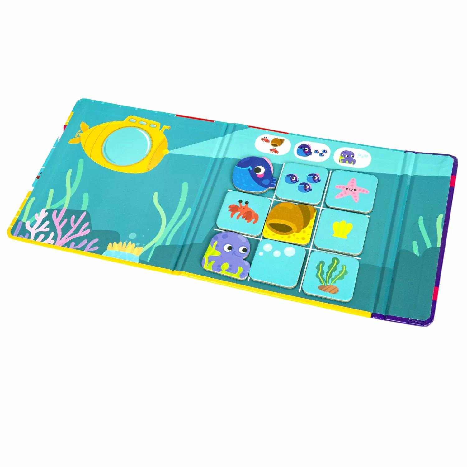 (EU) Настольная игра Bondibon Мини-игры в дорогу «Малыши думают»