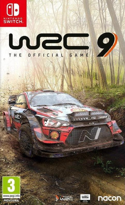 Игра WRC 9 The Official Game (Nintendo Switch, русская версия)