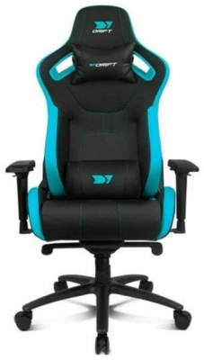 (EU) Игровое кресло DRIFT DR600BL, 269679086, Чёрное/Голубое
