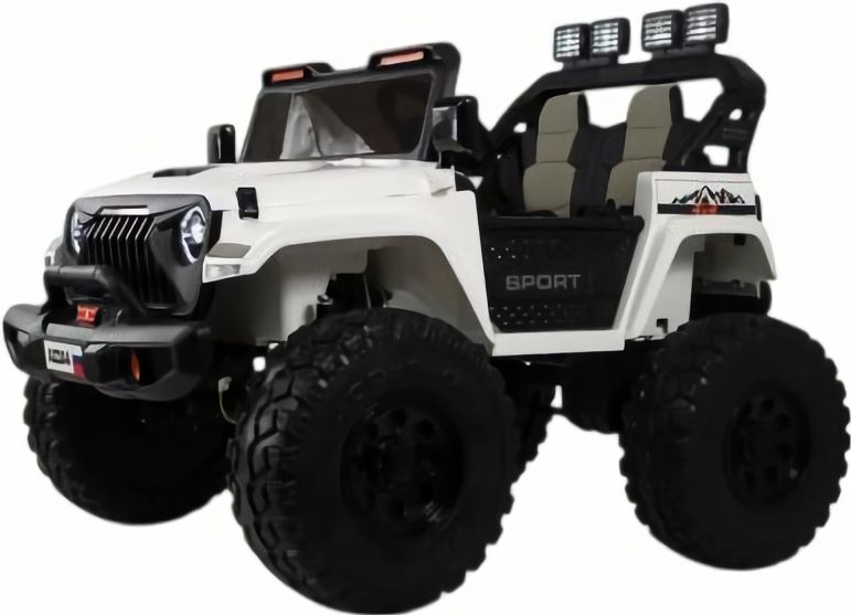 Детский электромобиль Jeep A222AA белый