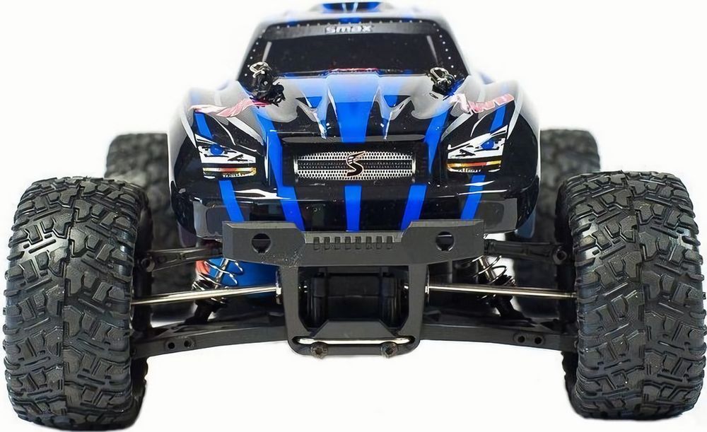 Радиоуправляемый монстр Remo Hobby SMAX Brushless (синий) 4WD 2.4G 1/16 RTR (E591-003)