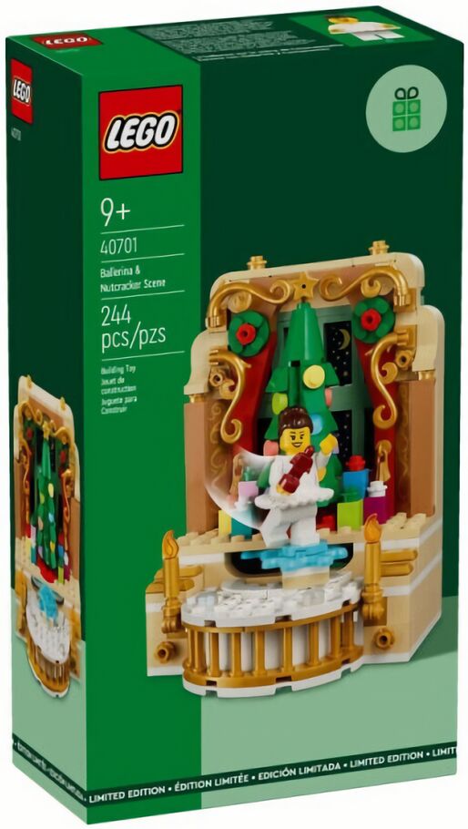 (EU) Конструктор LEGO Сцена с Балериной и Щелкунчиком 40701
