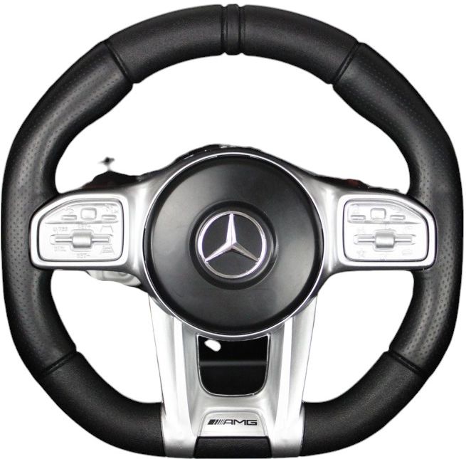 Детский электромобиль RiverToys Mercedes-Benz G63 (T999TT-SILVER-GLANEC     ) серый глянец