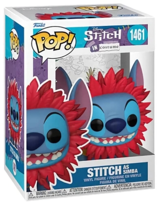 (EU) Фигурка Funko POP! Disney Lilo & Stitch in Costume: Stitch as Simba (1461)