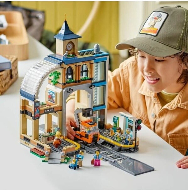 (EU) Конструктор LEGO City Центральный железнодорожный вокзал (60469)
