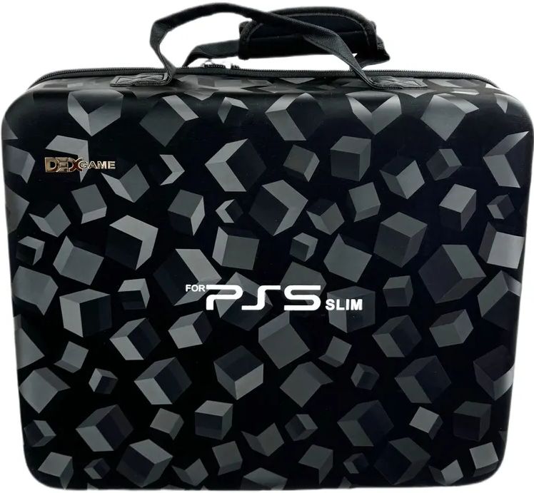 Сумка для консоли PS5 Slim Super Cube (черный)