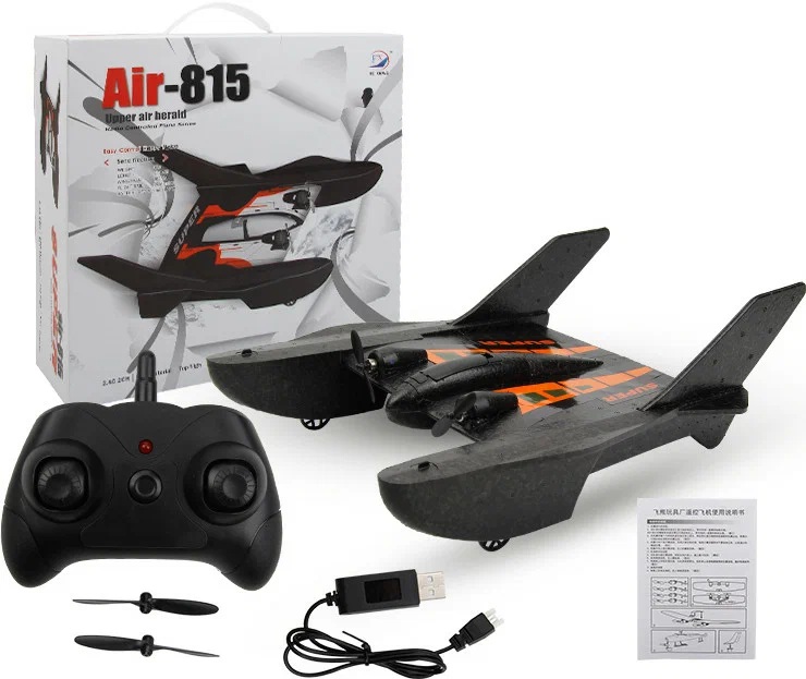 Радиоуправляемая модель Fei Xiong гидроплан Sea-Land-Air для начинающих(FX815)