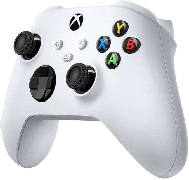 Microsoft XBOX Series S + 2-й геймпад (Robot White) + зарядная станция iPega + 2 аккумулятора 1400 мА·ч