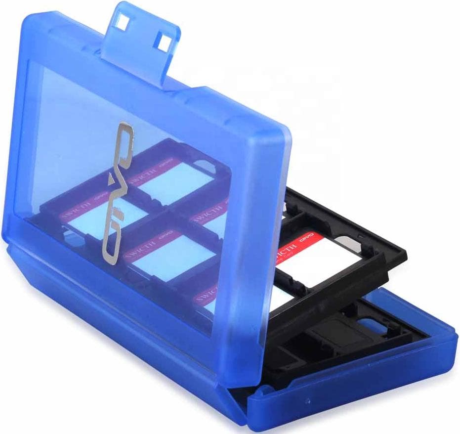 Кейс OIVO на 24 игровые карты (синий) для Nintendo Switch/ Lite (IV-SW029)