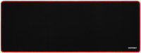 Коврик компьютерный для мыши и клавиатуры большой SONNEN "BLACK TITAN XL", 800x300x3 мм, черный, 513615