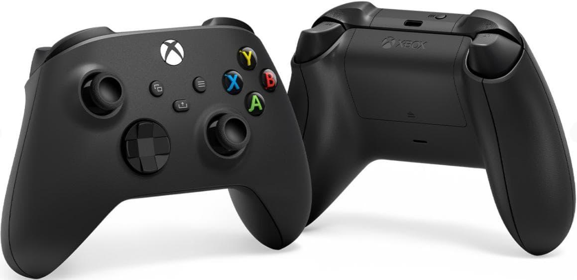 Геймпад Microsoft Xbox Series X|S Wireless Controller Carbon Black (чёрный) + аккумулятор + зарядный кабель USB-C