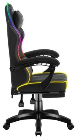 (EU) Игровое кресло Huzaro HZ-FORCE 3.7 RGB BLACK, 265249165, Серое
