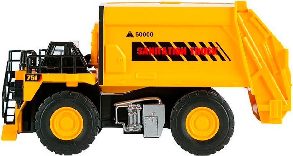 Машина АВТОПАНОРАМА КАРЬЕРНЫЙ МУСОРОВОЗ (жёлтый) (JB0401485)