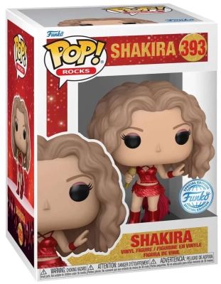 (EU) Фигурка Funko POP! Rocks: Shakira (Super Bowl LIV) (393)