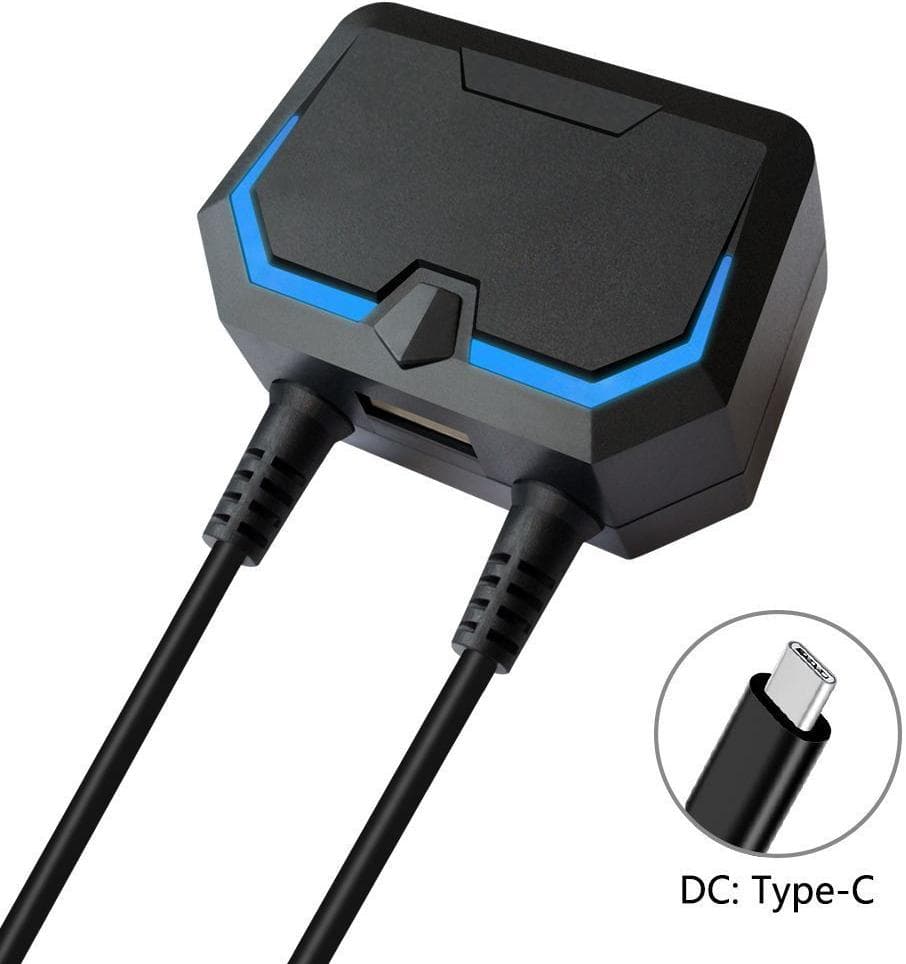 Зарядное устройство MIMD 3в1 для Nintendo Switch/Lite + USB