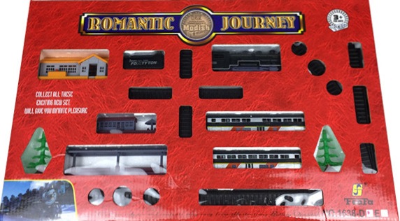 Железная дорога Fenfa Классический поезд с ж/д станцией 4,3 м (1638D)