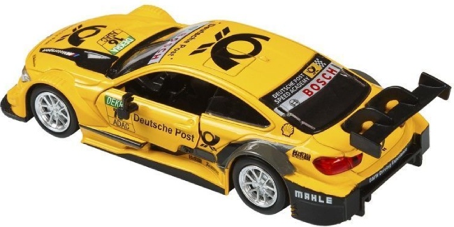 Машина АВТОПАНОРАМА BMW M4 (жёлтый) (JB1251211)