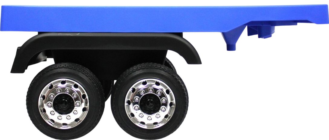 Прицеп RiverToys HL358 синий