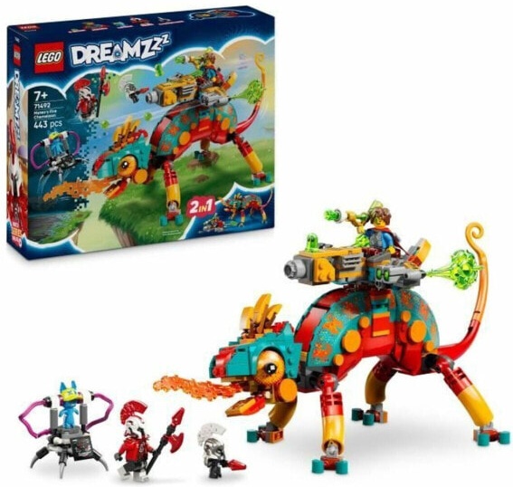 (EU) Конструктор LEGO DREAMZzz Огненный хамелеон Матео (71492)