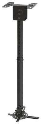 (EU) Аксессуар для проектора TooQ PJ3030TN-B (поворотное и наклонное потолочное крепление, 360°, до 20 кг, универсальное) , Чёрный