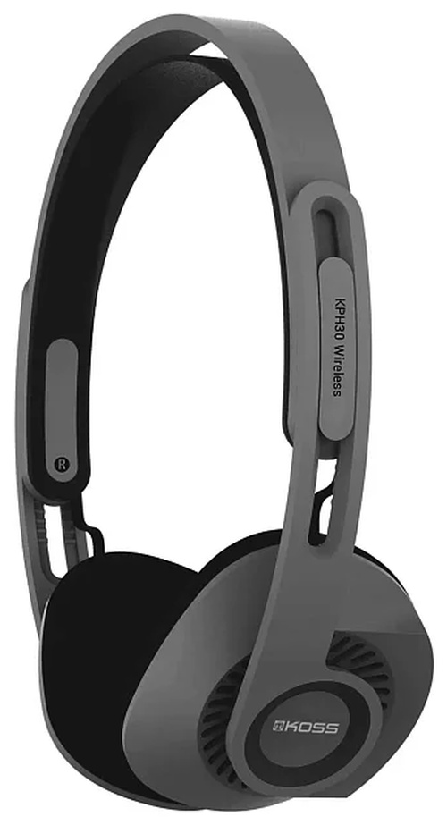 Беспроводные наушники KOSS KPH30 Wireless, Чёрные