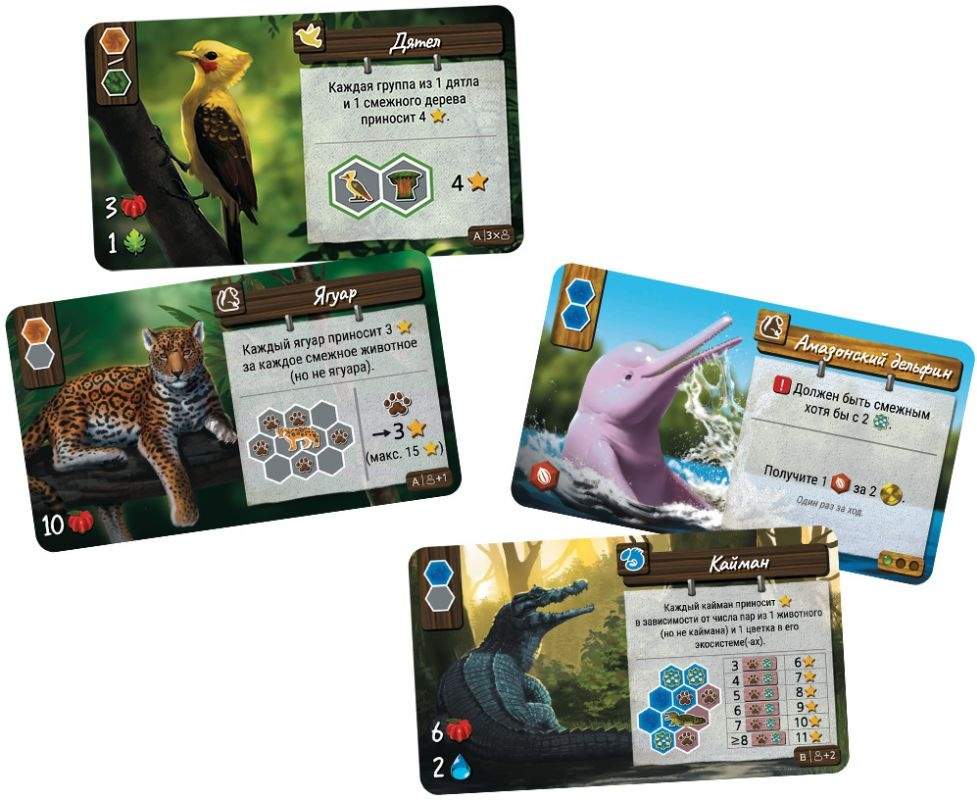 (EU) Настольная игра Hobby World Дикая природа Амазонии