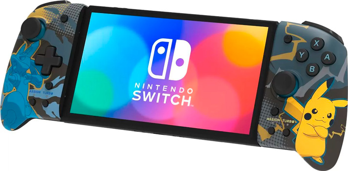Контроллеры HORI Split Pad Pro Lucario and Pikachu (Лукарио и Пикачу) для Nintendo Switch (NSW-414U)