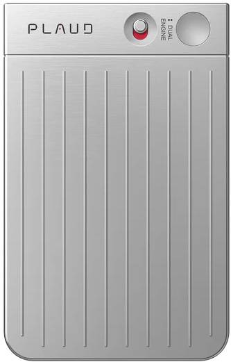 Диктофон PLAUD NOTE Silver с искусственным интеллектом ChatGPT, 64 Гб