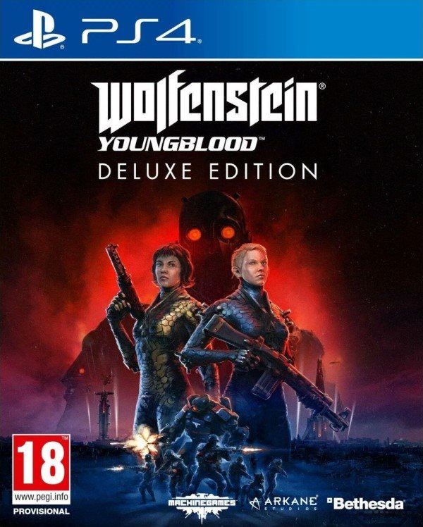 ИгроПак для PS4: Grand Theft Auto V Premium Online Edition + Horizon: Forbidden West + Wolfenstein: Youngblood Deluxe Edition