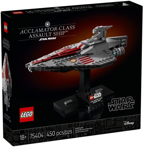 (EU) Конструктор LEGO Star Wars Ударный крейсер класса Аккламатор (75404)