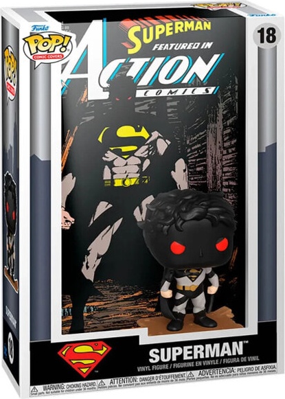 (EU) Фигурка Funko POP! Comic Covers: DC Action Comics #644 Superman (18)