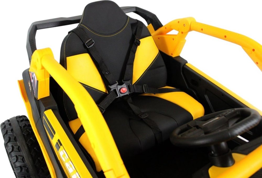 Детский электромобиль RiverToys (Z707ZZ) (желтый)