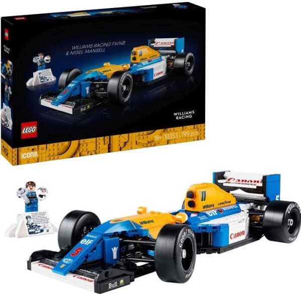 (EU) Конструктор-автомобиль LEGO Icons Williams Racing FW14B (10353)