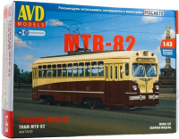 Сборная модель Трамвай МТВ-82(1к43)(4047AVD)